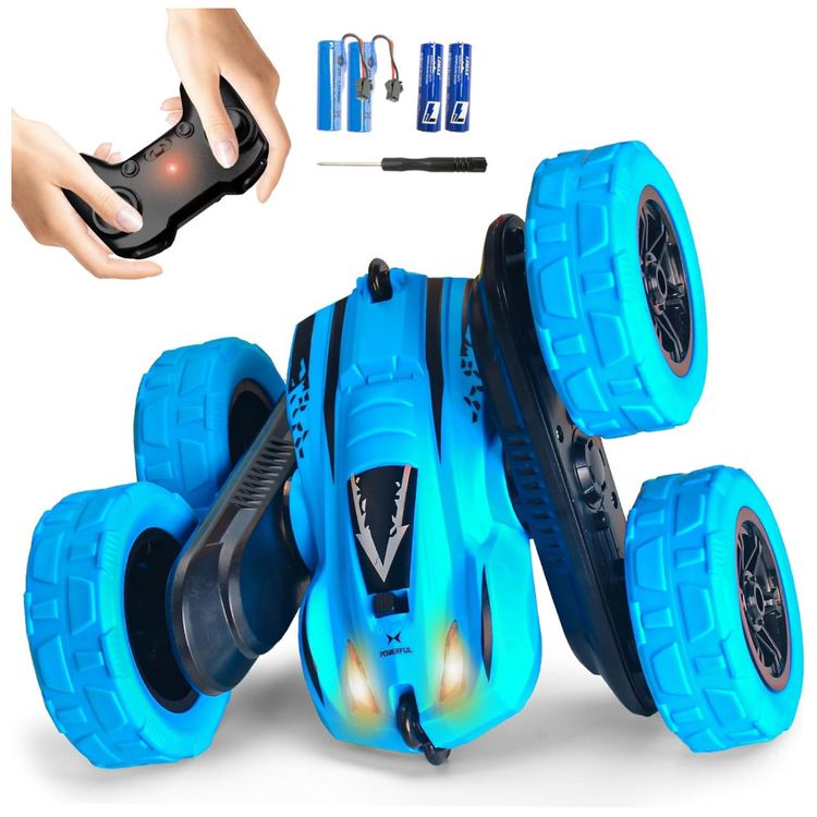 Mini-Carro-RC-Turbo-Veloz-360°-com-Farois-Recarregavel---Imagem-0