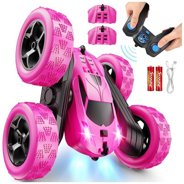 Carrinho-de-Controle-Remoto-Rosa-para-Meninas-Carro-de-Imagem-0