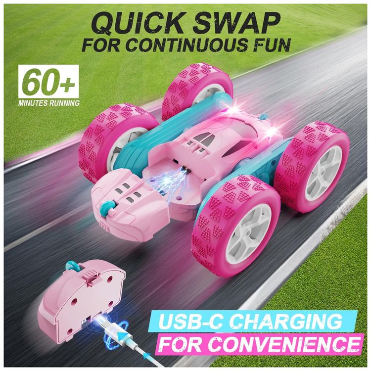 Carro-de-Controle-Remoto-Rosa-para-Meninas-Carro-de-Imagem-1