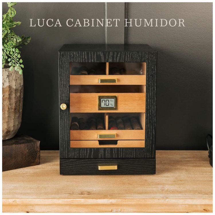 Umidor-de-Armario-CASE-ELEGANCE-Luca-para-80-100-Charutos-Imagem-2