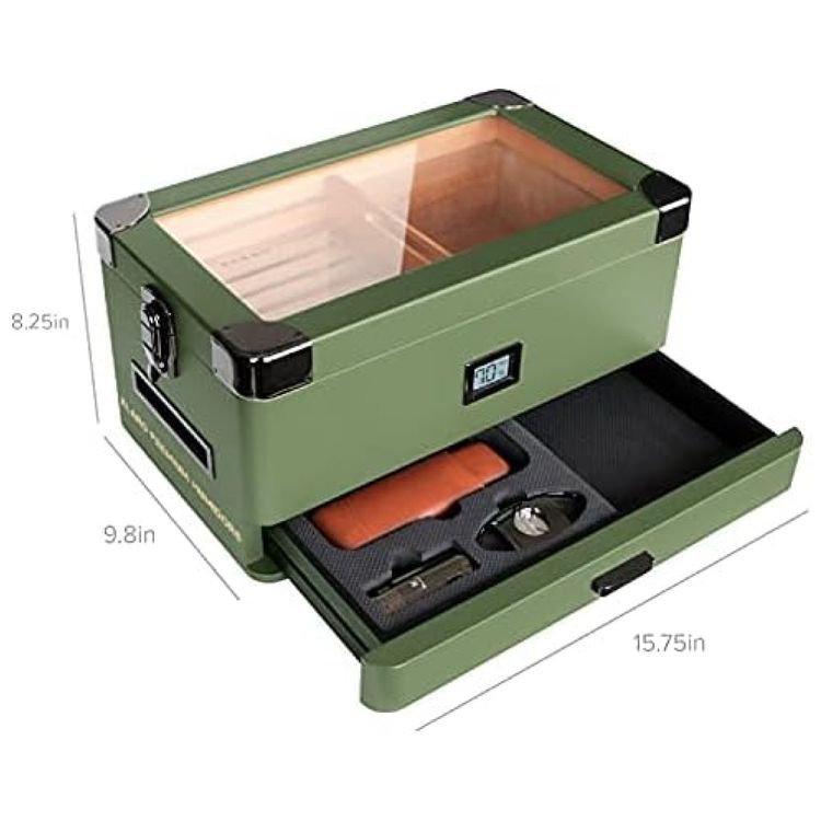 CASE-ELEGANCE--Estojo-Umidor-Militar-Monogramado-com-Tampo-Imagem-6
