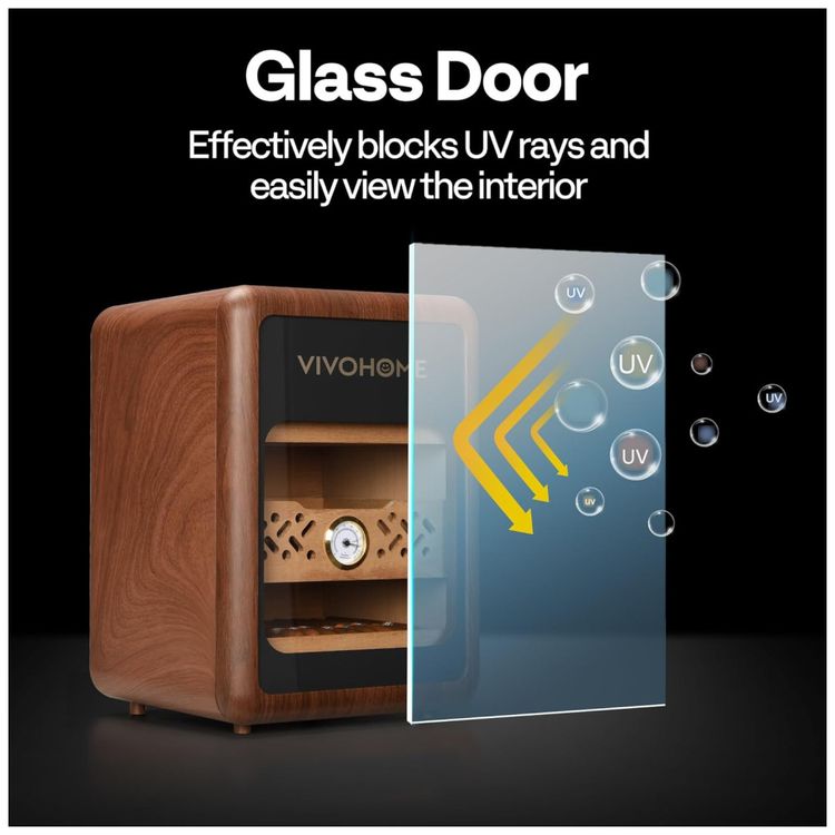 VIVOHOME-Umidor--Armario-de-Cedro-Espanhol-c--3-Prateleiras-Imagem-1