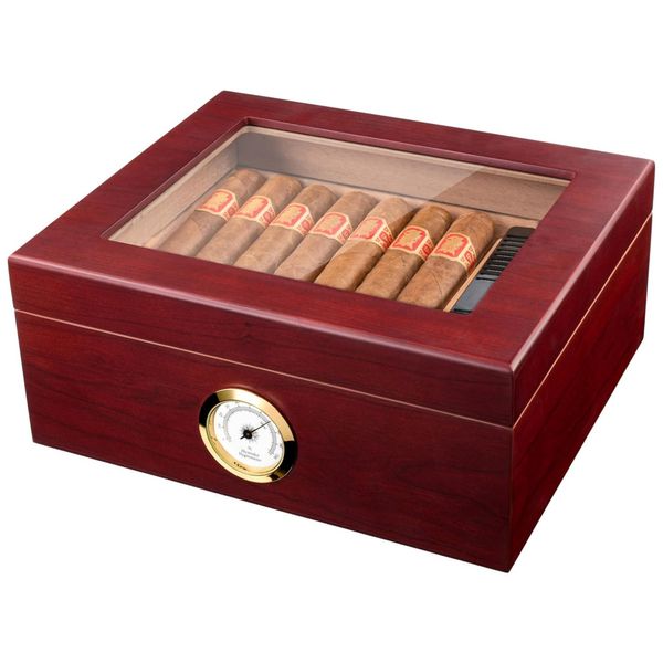 Umidor-de-Cedro-para-25-50-Charutos---Controle-de-Umidade-Imagem-0