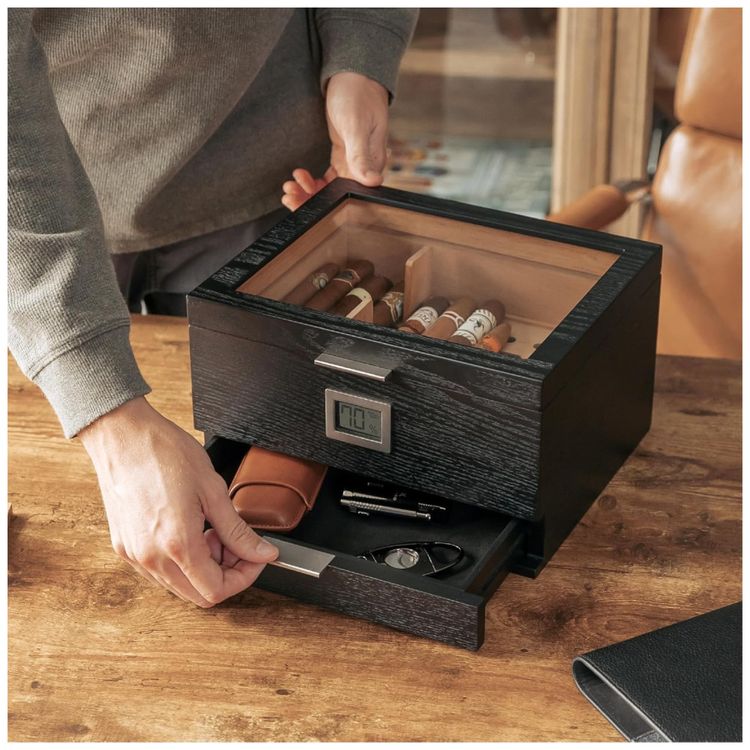 Umidor-de-Vidro-CASE-ELEGANCE-com-Cedro-Espesso-Sistema-de-Imagem-5