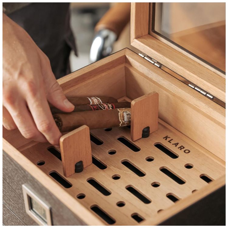 Umidor-de-Vidro-CASE-ELEGANCE-com-Cedro-Espesso-Sistema-de-Imagem-7