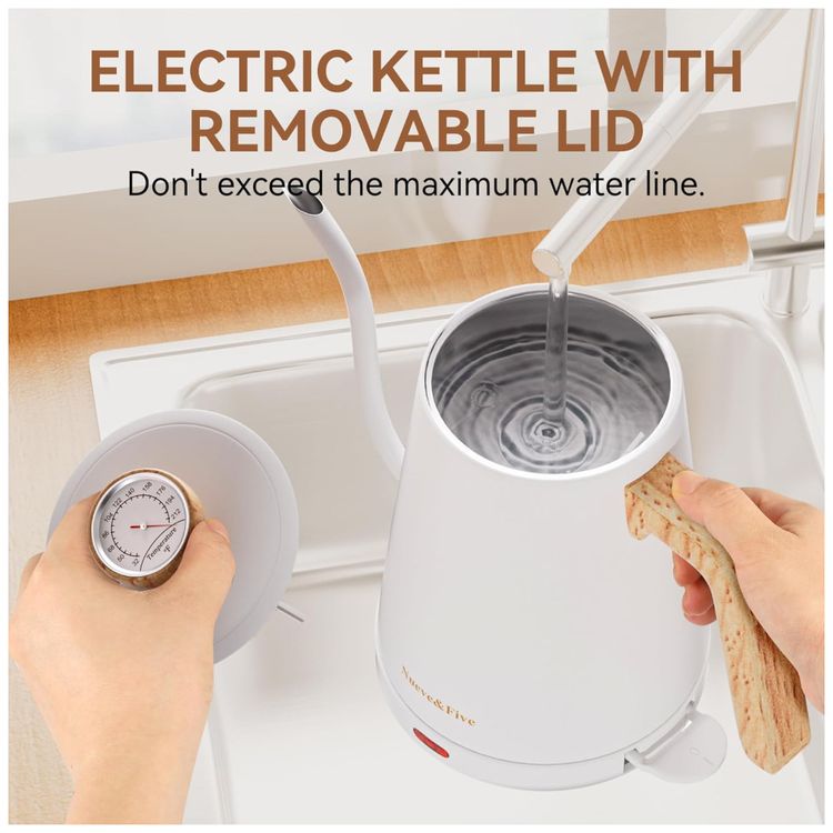 Chaleira-Eletrica-Nueve-Five-Gooseneck-1L-1000W-Aco-Inox-Imagem-7