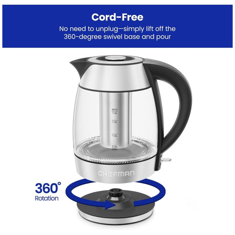 Chaleira-Eletrica-Chefman-de-Vidro-18L-1500W-c--Infusor-de-Imagem-7