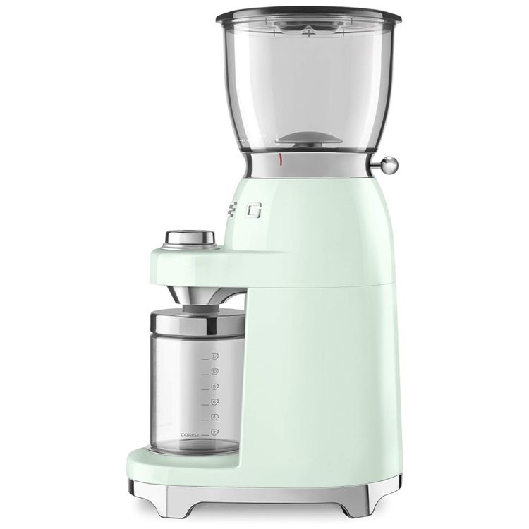 Moedor-de-Cafe-Eletrico-SMEG-RetroStyle-Verde-Pastel-Imagem-2