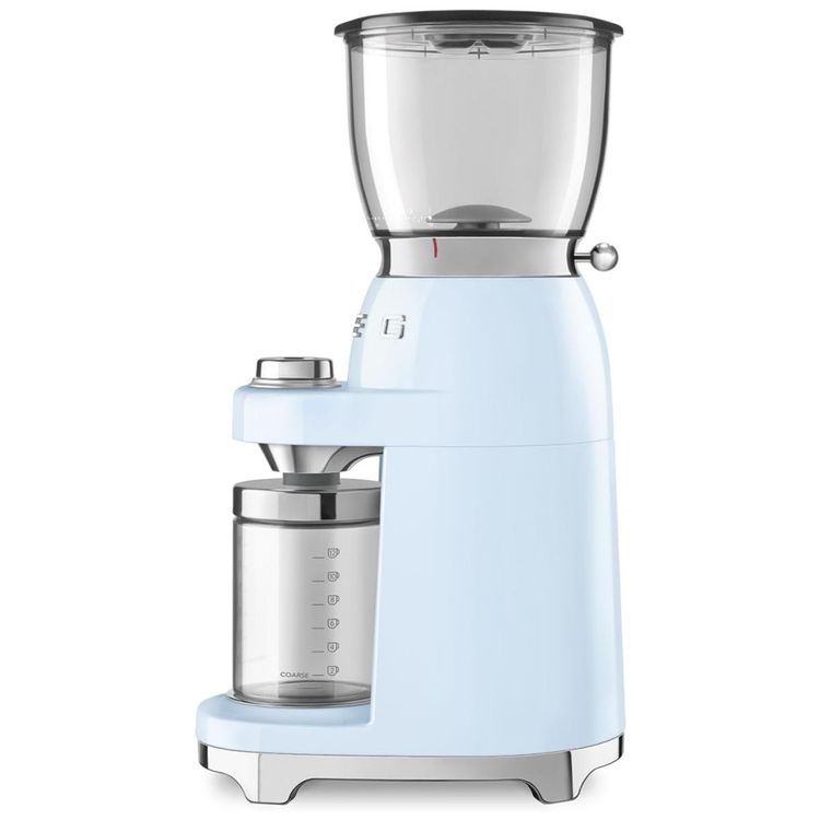 Moedor-de-Cafe-Eletrico-SMEG-Retro-Azul-Pastel-Imagem-3