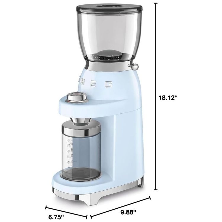 Moedor-de-Cafe-Eletrico-SMEG-Retro-Azul-Pastel-Imagem-5