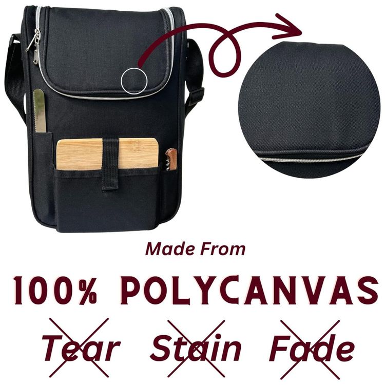 Bolsa-Termica-para-Vinho-Truvelli-Black---Kit-Picnic-Imagem-4