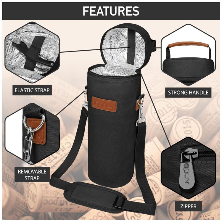 Bolsa-Termica-para-Vinho-OPUX-Single-Bottle-Porta-Garrafa-Imagem-3