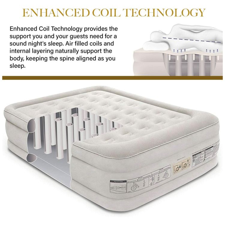 Colchao-de-Ar-Queen-King-Koil-Luxury-com-Pillow-Top-Imagem-3