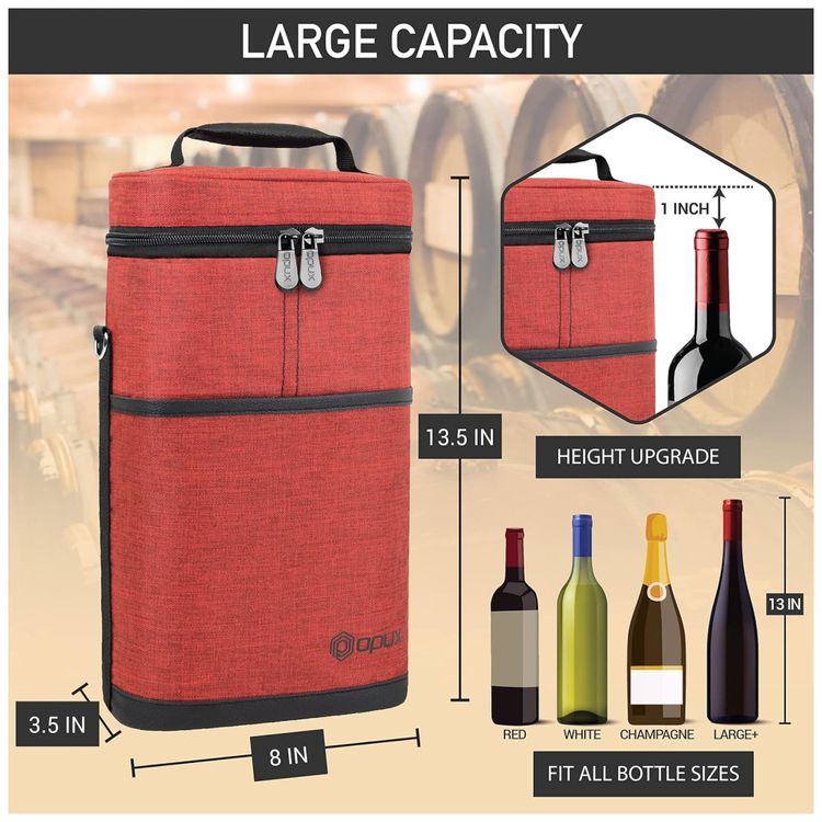 Bolsa-Termica-para-2-Garrafas-de-Vinho-OPUX-Porta-garrafas-Imagem-2