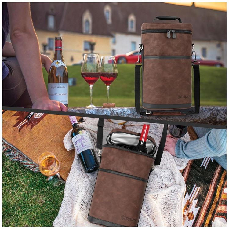Bolsa-Termica-para-2-Garrafas-de-Vinho-OPUX-em-Couro-Marrom-Imagem-6