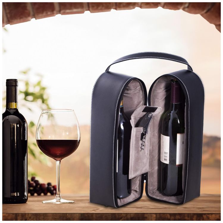 Bey-Berk-Porta-Garrafas-de-Vinho-em-Couro-Preto-com-Imagem-2