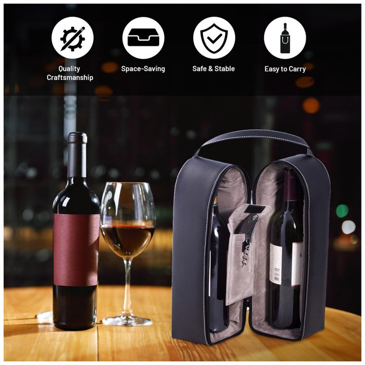Bey-Berk-Porta-Garrafas-de-Vinho-em-Couro-Preto-com-Imagem-4