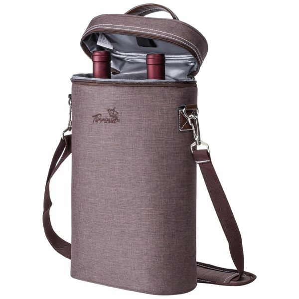 Bolsa-Termica-para-2-Garrafas-de-Vinho-Tirrinia-–-Marrom--Imagem-0