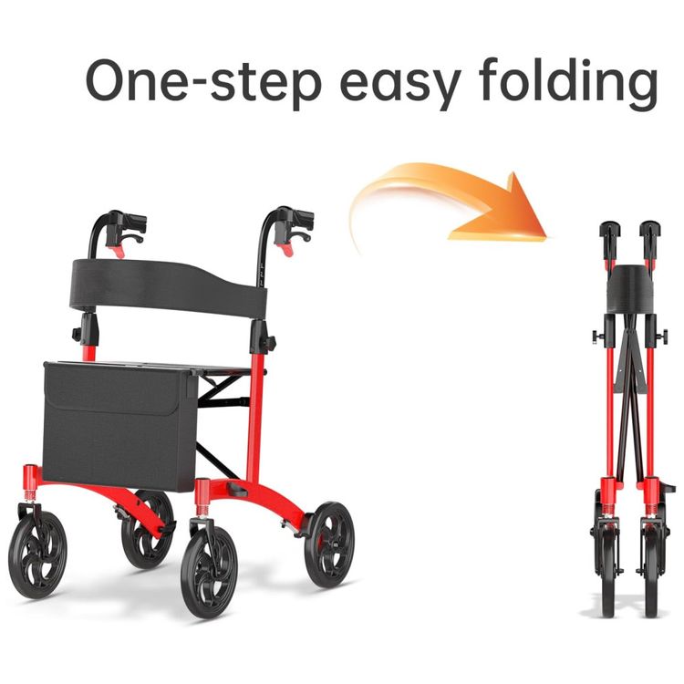 Andador-Nihhcune-para-Idosos-Rollator-Dobravel-com-Assento-Imagem-4