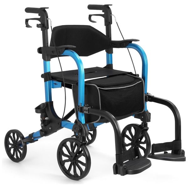 Andador-Rollator-2-em-1-Leve-com-Rodas-Dianteiras-de--e-Imagem-0