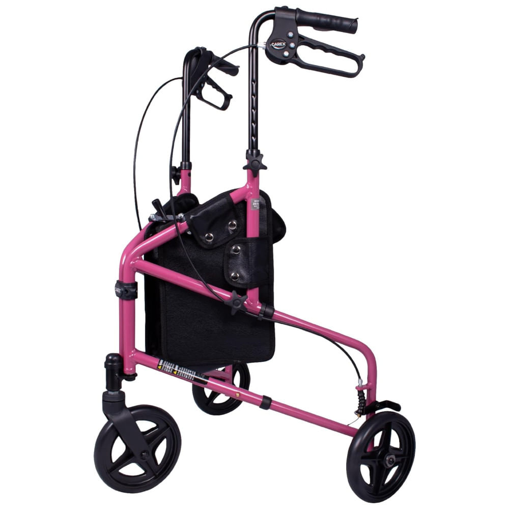 Andador de Apoio para Banheira Carex DualGrip Cromada - Ideal para Idosos e Pessoas com Mobilidade Reduzida na Hora do Banho