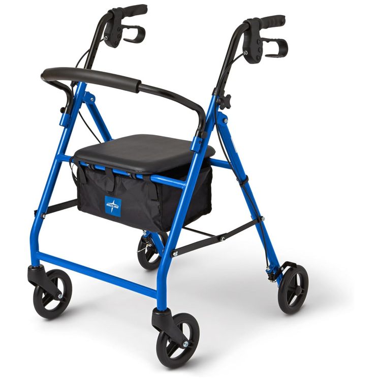 Andador-Rollator-de-Aco-Medline-para-Mobilidade-de-Adultos-Imagem-0