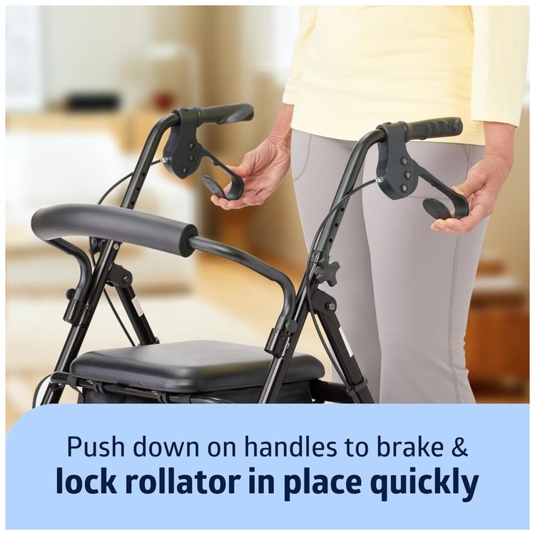 Andador-Rollator-de-Aluminio-Medline-com-Assento-Preto-Imagem-5