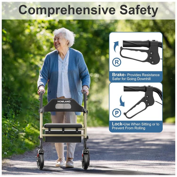 Andador-Rollator-Dobravel-com-Assento-para-Idosos-Rodas-Imagem-3