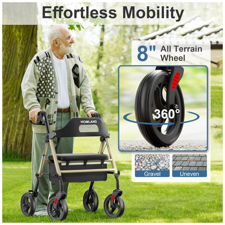 Andador-Rollator-Dobravel-com-Assento-para-Idosos-Rodas-Imagem-4