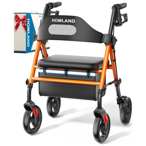 Andador-Rollator-Dobravel-com-Assento-para-Idosos-Rodas-de-Imagem-0