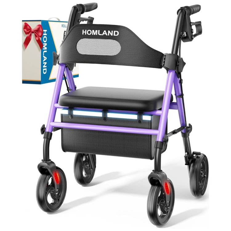 Andador-Rollator-Dobravel-com-Assento-para-Idosos-Rodas-Imagem-0