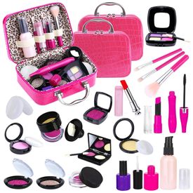 Pacote-fingir-kit-de-maquiagem-para-meninas.-As-criancas-Imagem-0