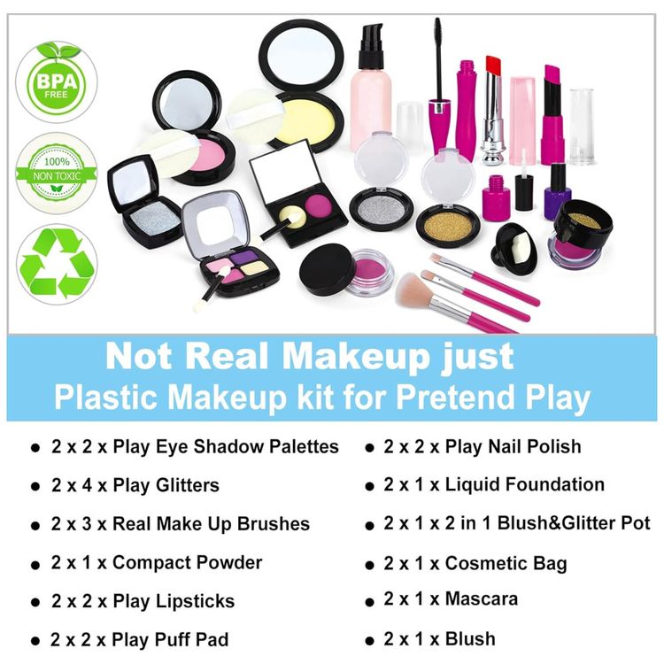 Pacote-fingir-kit-de-maquiagem-para-meninas.-As-criancas-Imagem-3