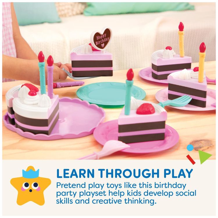 Battat-Play-Circle---Bolo-de-Aniversario-Comida-de-Imagem-4