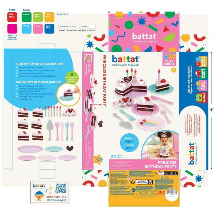 Battat-Play-Circle---Bolo-de-Aniversario-Comida-de-Imagem-8