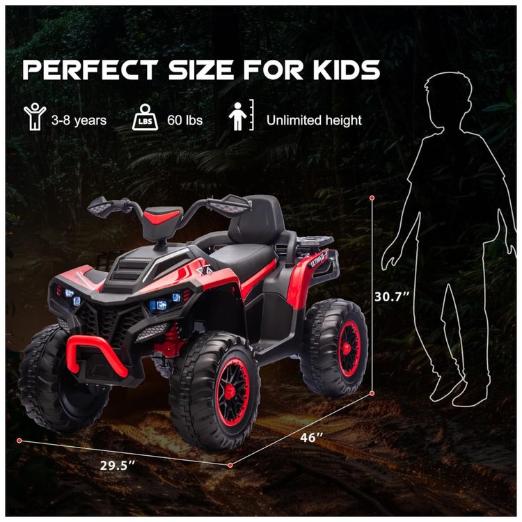 ATV-Eletrico-JoyRydz-24V-Para-Criancas-3--–-2-Lugares-96-Imagem-6