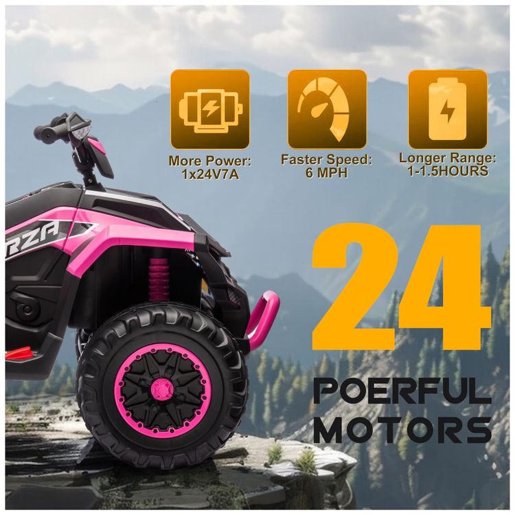 ATV-Eletrico-JoyRydz-24V-Para-Criancas-3--–-2-Lugares-96-Imagem-3