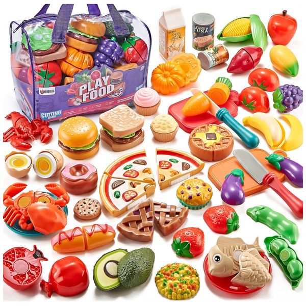 Comida-de-Brinquedo-78-Pecas-Com-Sacola-–-Kit-Cozinha-Imagem-0
