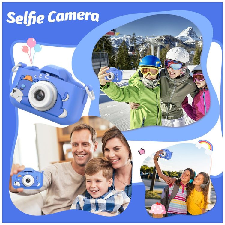 Camera-Selfie-Infantil-Goopow-para-Meninas-Meninos-de-3-9-Imagem-3