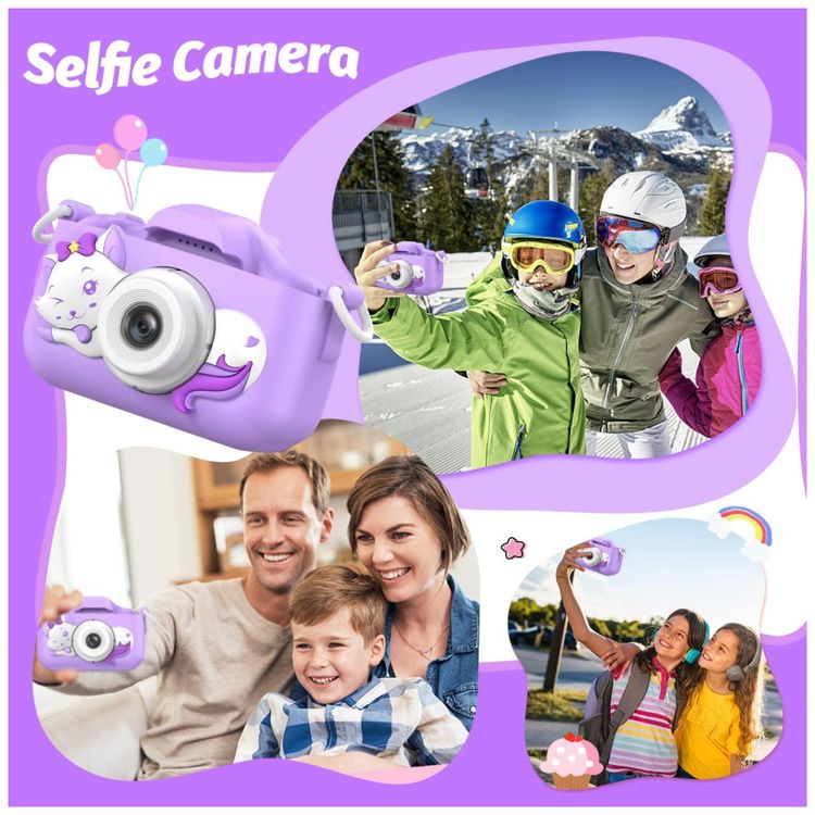 Camera-Infantil-HD-Presente-para-Meninos-Meninas-de-3-9-Imagem-2