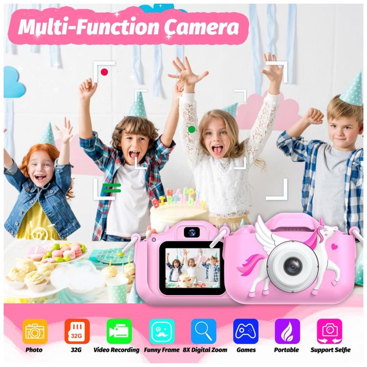 Camera-Selfie-Infantil-Goopow-Para-Meninas-Meninos-de-3-9-Imagem-1