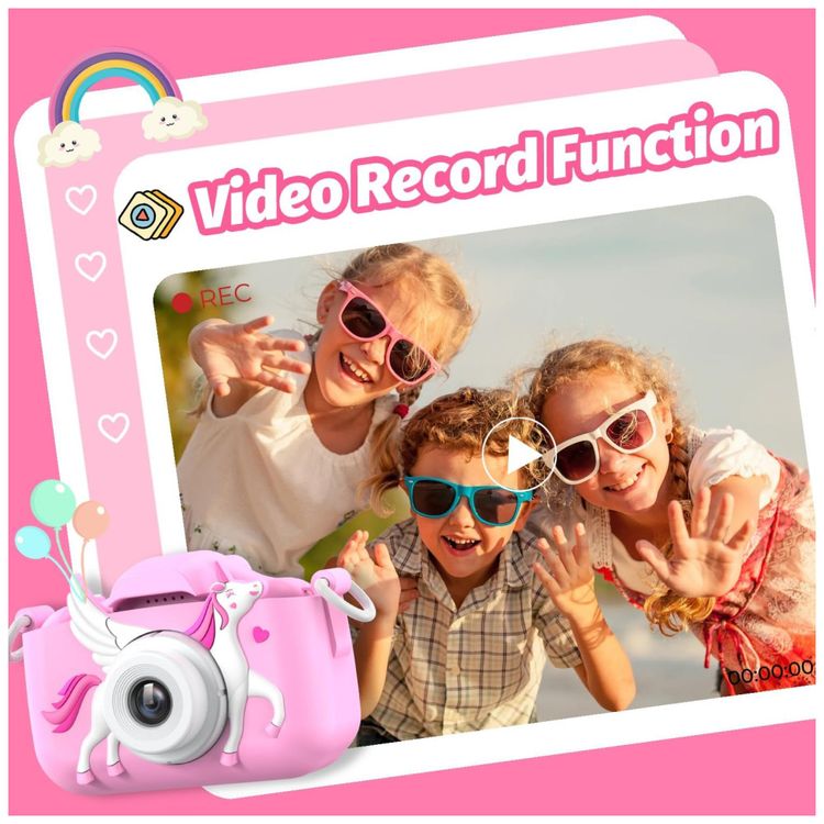 Camera-Selfie-Infantil-Goopow-Para-Meninas-Meninos-de-3-9-Imagem-4