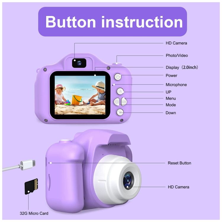 Camera-Selfie-Infantil-Goopow-Para-Meninos-Meninas-3-9-Imagem-7