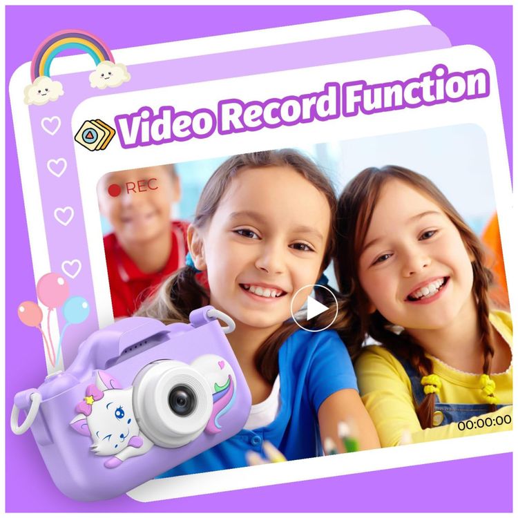 Camera-Selfie-Infantil-Goopow-Para-Meninas-Meninos-3-9-Imagem-4