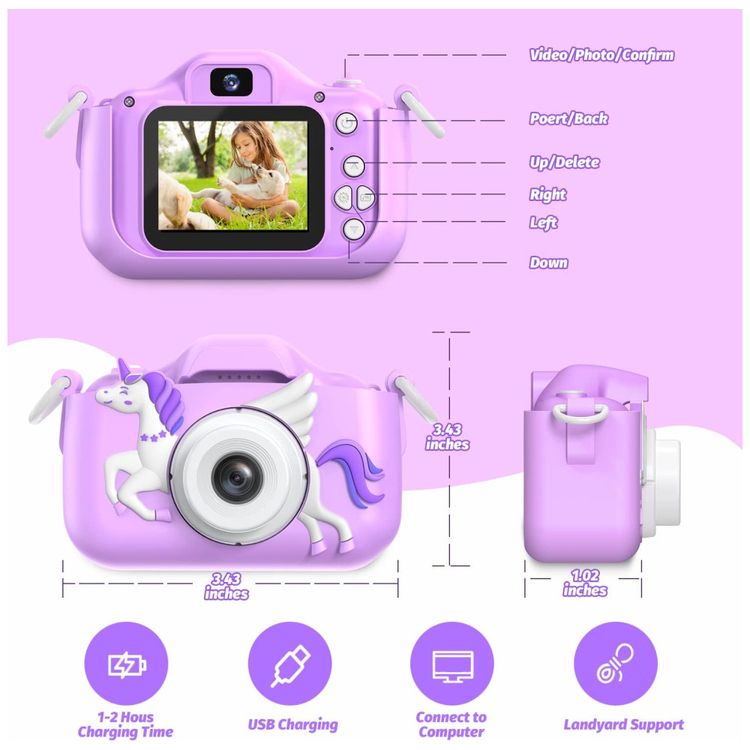 Camera-Infantil-Para-Meninas-de-3-a-12-Anos-Presente-de-Imagem-5