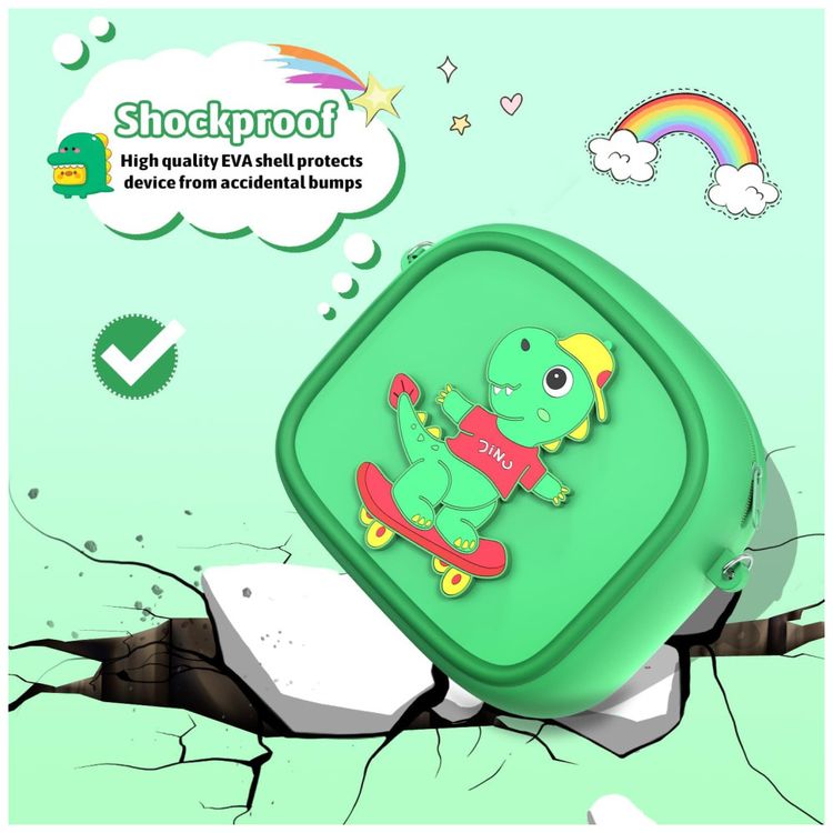 Camera-Infantil-Dinossauro-Verde-para-Meninos-de-3-a-12-Imagem-2