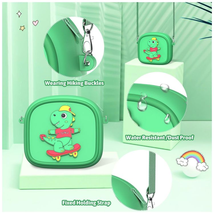Camera-Infantil-Dinossauro-Verde-para-Meninos-de-3-a-12-Imagem-3