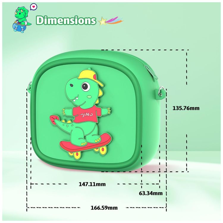 Camera-Infantil-Dinossauro-Verde-para-Meninos-de-3-a-12-Imagem-4