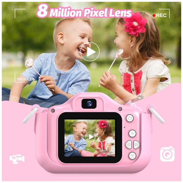 Camera-Infantil-Para-Meninas-3-12-Anos-Selfie-Presente-de-Imagem-2