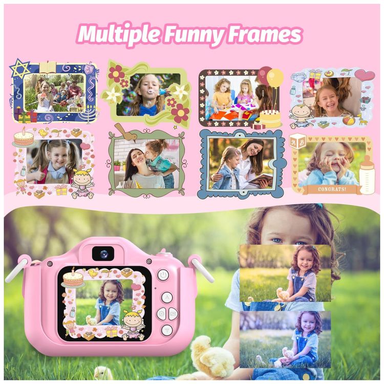 Camera-Infantil-Para-Meninas-3-12-Anos-Selfie-Presente-de-Imagem-4